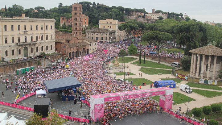 Roma - Partenza Race for the Cure 2026