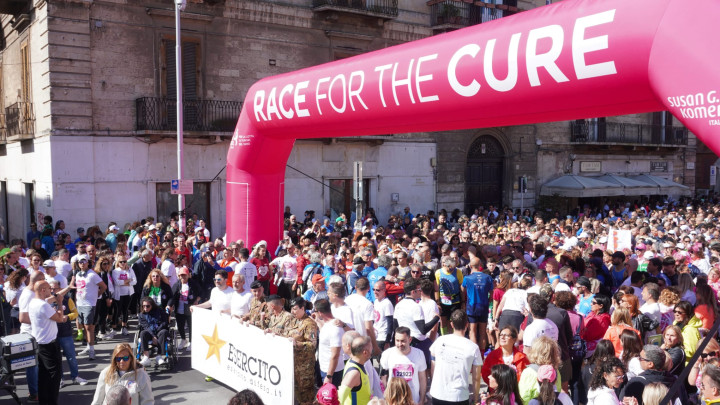 Bari - Partenza Race for the Cure 2026