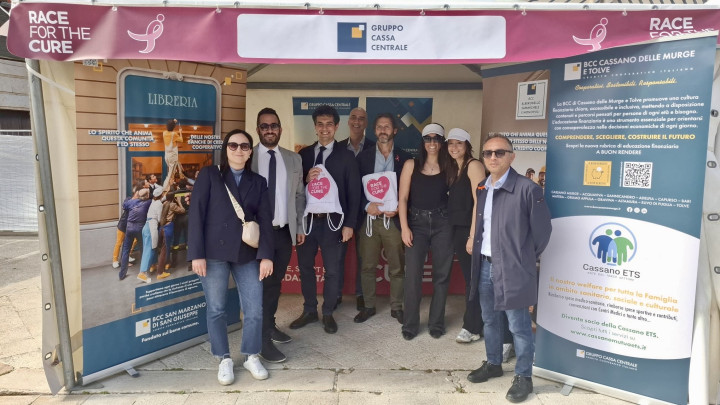Bari - stand con colleghi banche